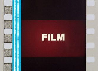 film frame close up