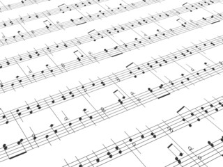 sheet of printed music