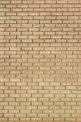 large light color brick wall.