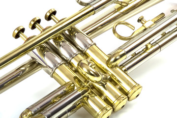 Obraz na płótnie Canvas trumpet valves