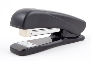 black stapler