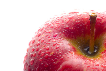 red apple