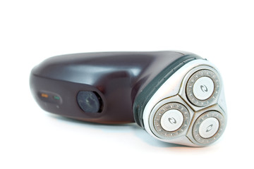 man's electric shaver