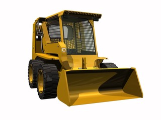 mini excavator  "bulldozer"
