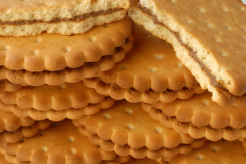 les biscuits fourrés