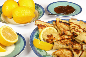 crêpes citron