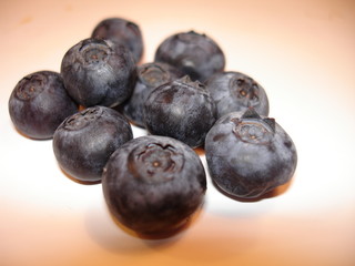 perles de myrtilles
