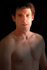 Fototapeta premium male fitness portrait