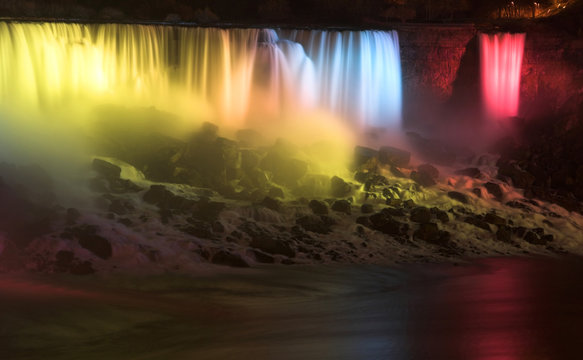 Niagara Falls Night Lights