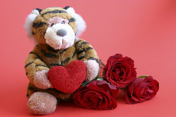 valentines tiger