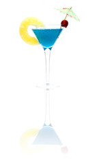 cocktails with blue curacao
