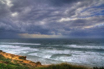 Fototapeta na wymiar the sea and sky after storm