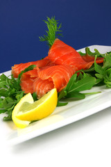 smoked salmon