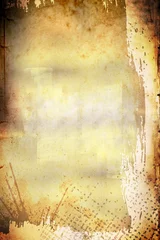 Velvet curtains Butterflies in Grunge grunge rusty background