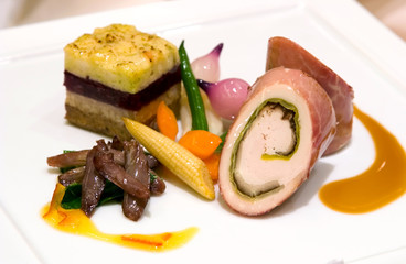 chicken breast entree