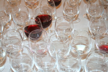 wine glasses