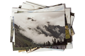 pile de photos