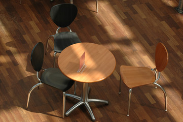empty table
