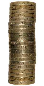 Pound Sterling Tower Cutout