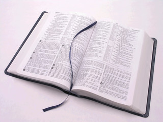 Fototapeta premium open bible book 2