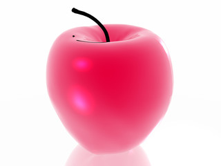 Obraz premium red apple