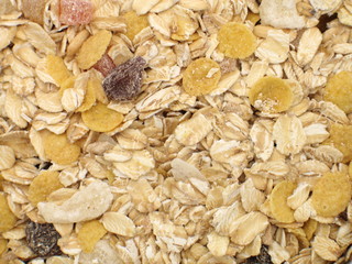 produkt fotografie müsli nah aufnahme
