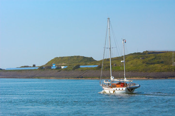 Fototapeta premium sailing out to sea