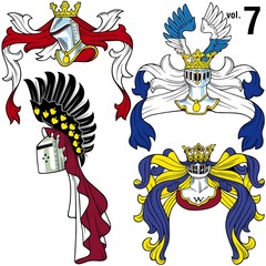 heraldic helmets vol.7