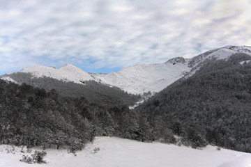Obraz premium mountains with snow