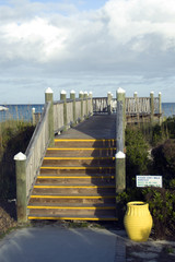 Obraz premium deck over the sea