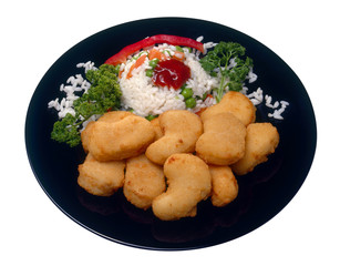 chicken menu pieces