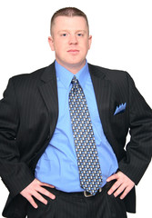 confident looking business man