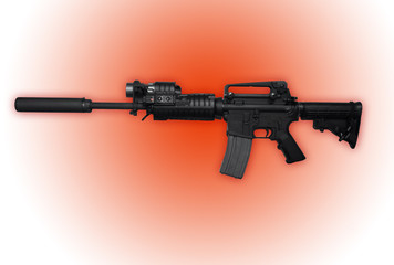 police issued ak47 assault rifle