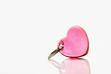 heart shape key-ring