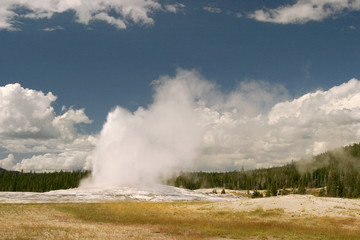 old faithful geyser