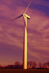 Obraz premium eolienne de redon vue générale