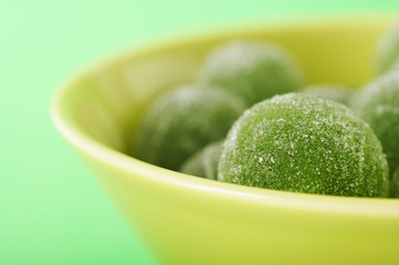 green marmalade balls