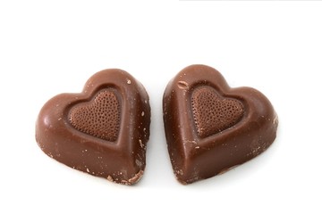 chocolate hearts