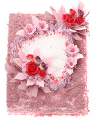 cake with heart