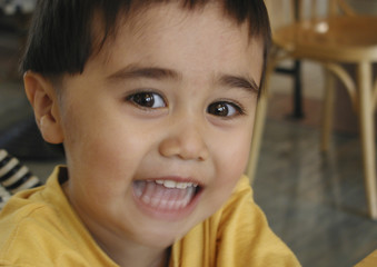 jungen gesicht nahaufnahme