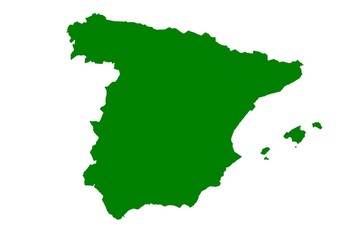 carte de l'espagne