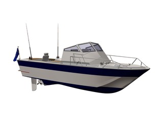 Naklejka premium bateau plaisance