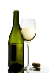 a glass of wine