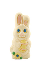 vanilla easter bunny isolated