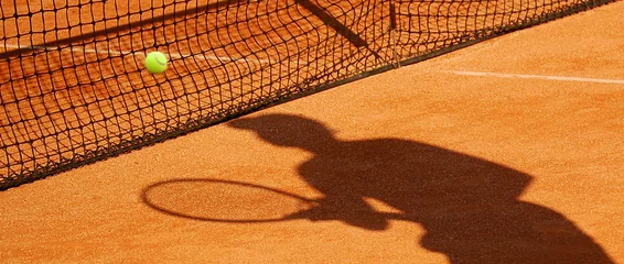 Fotobehang tennis ombre © Isabelle Barthe