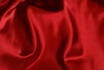 red satin silk