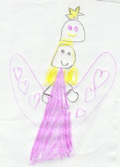 kinder gemälde prinzessin