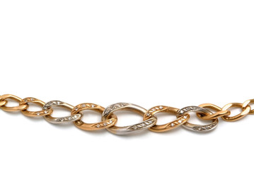 Obraz premium gold bracelet
