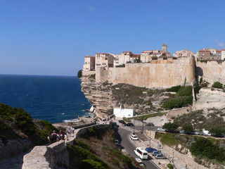 Fototapeta na wymiar Korsyka: Bonifacio