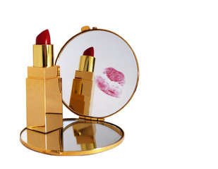 kiss in mirror #3